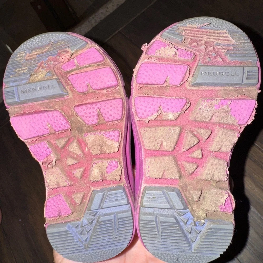 Merrell Pink Rain & Snow Boots Waterproof Insulated
